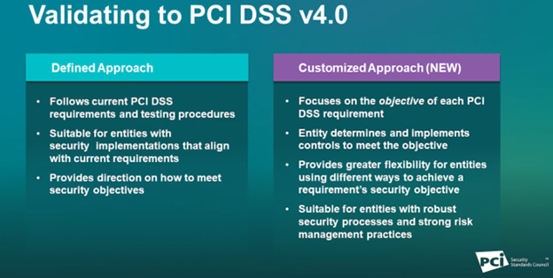 Approaches to PCI DSSv4.0